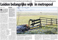 Algemeen Dagblad - Groene Hart, 27 maart 2008